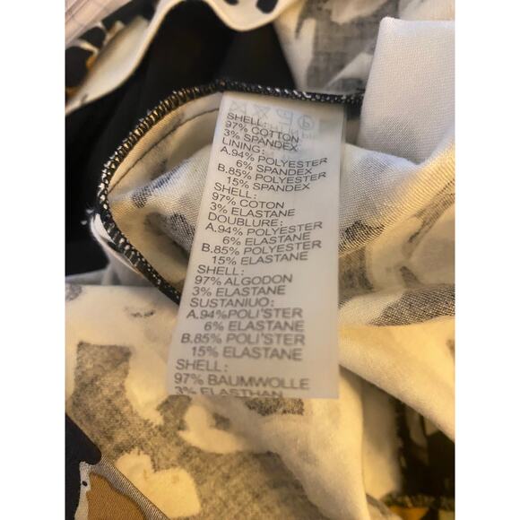 Nue by Shani V Neck Cotton Knee Length Dress size 6 - Picture 5 of 9